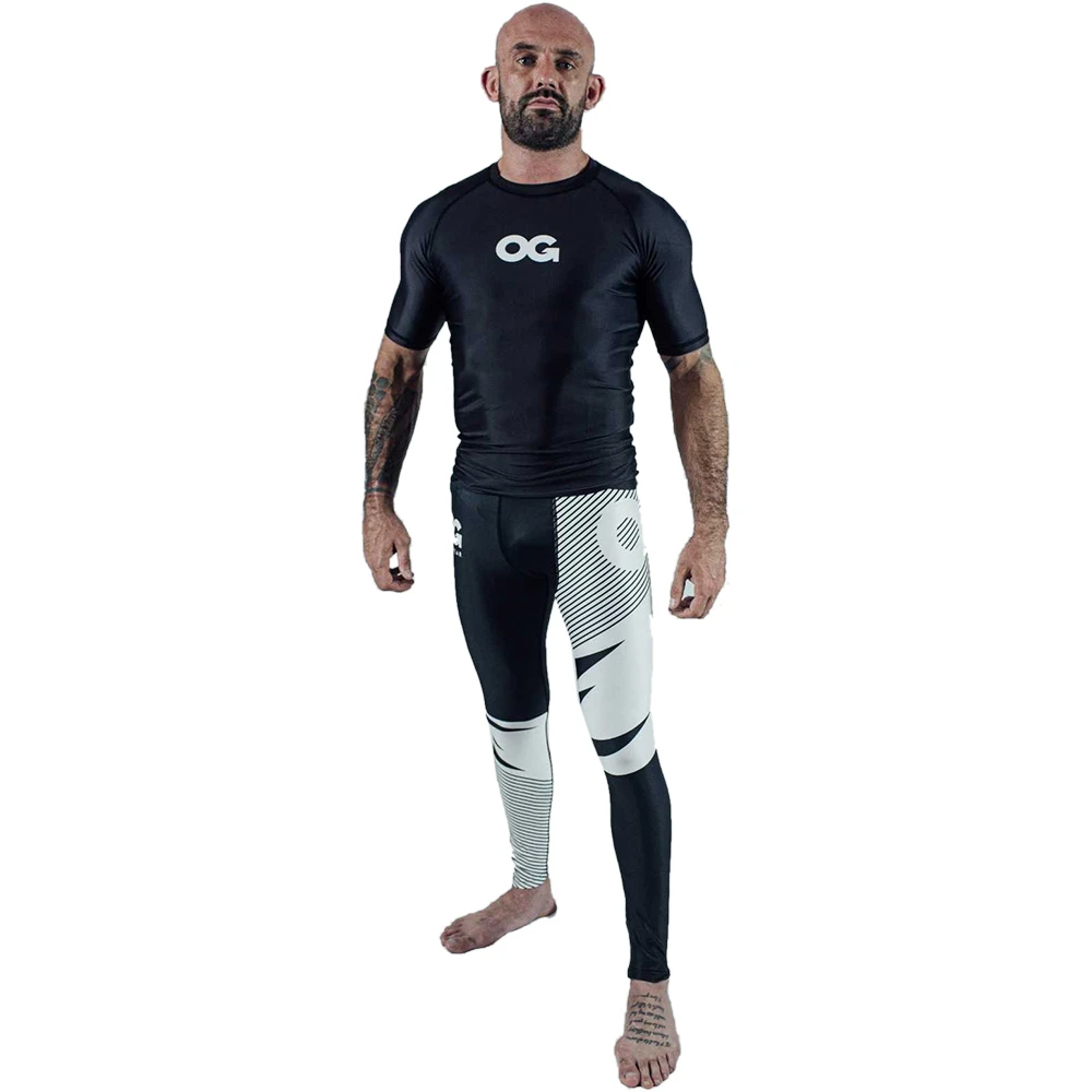OG Fightwear Stretch Spandex Black Spats 3 OG Fightwear Stretch Spandex Black Spats