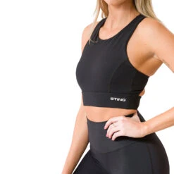 Sting Aurora Black Envy Impact Sports Bra -Boxing Gear Shop 10332 c 3