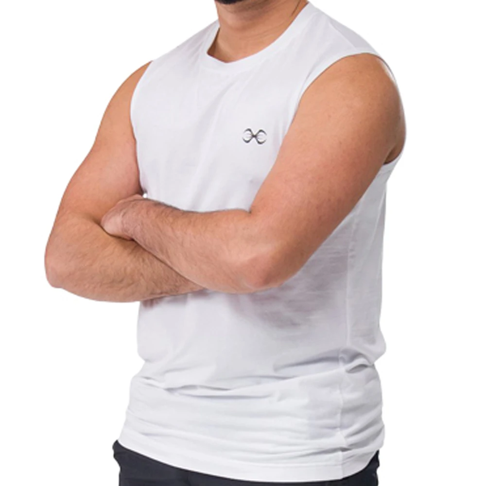 Sting Men's White Kinetic Singlet 3 Sting Men's White Kinetic Singlet