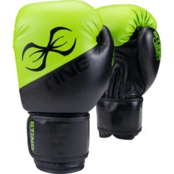 Sting Orion Black/Green Boxing Gloves