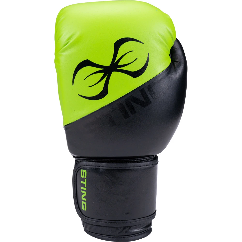 Sting Orion Black/Green Boxing Gloves 6 Sting Orion Black/Green Boxing Gloves - Image 4
