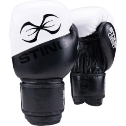 Sting Orion Black/White Boxing Gloves