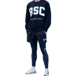 BSC V10 Athlete Black Compression Pants