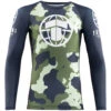 Tatami MTP Camo Long Sleeve Rash Guard -Boxing Gear Shop 22 RG 007 c