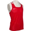 Nike Competition Scarlet/White Boxing Singlet -Boxing Gear Shop 652861 657 c