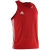 Adidas AIBA Competition Red Boxing Singlet -Boxing Gear Shop ADIBTT02 R c