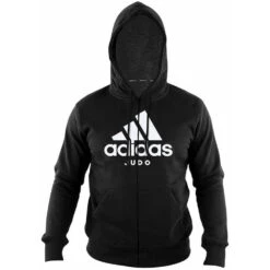 Adidas Judo Black Zip Hoodie