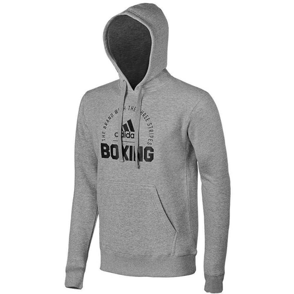 Adidas Community Grey Boxing Hoodie 4 Adidas Community Grey Boxing Hoodie - Image 2