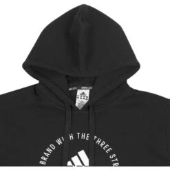 Adidas Community Black Judo Hoodie 11 Adidas Community Black Judo Hoodie -Boxing Gear Shop ADICLHD21 J BW c 4