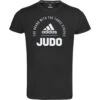 Adidas Community Black Judo Tee -Boxing Gear Shop ADICLTS21 J BW c