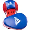 Adidas Hybrid 150 Blue/Red Focus Mitts 2 Adidas Hybrid 150 Blue/Red Focus Mitts -Boxing Gear Shop ADIH150FM LR