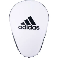 Adidas Hybrid 150 White/Black Focus Mitts 10 Adidas Hybrid 150 White/Black Focus Mitts -Boxing Gear Shop ADIH150FM WB 3