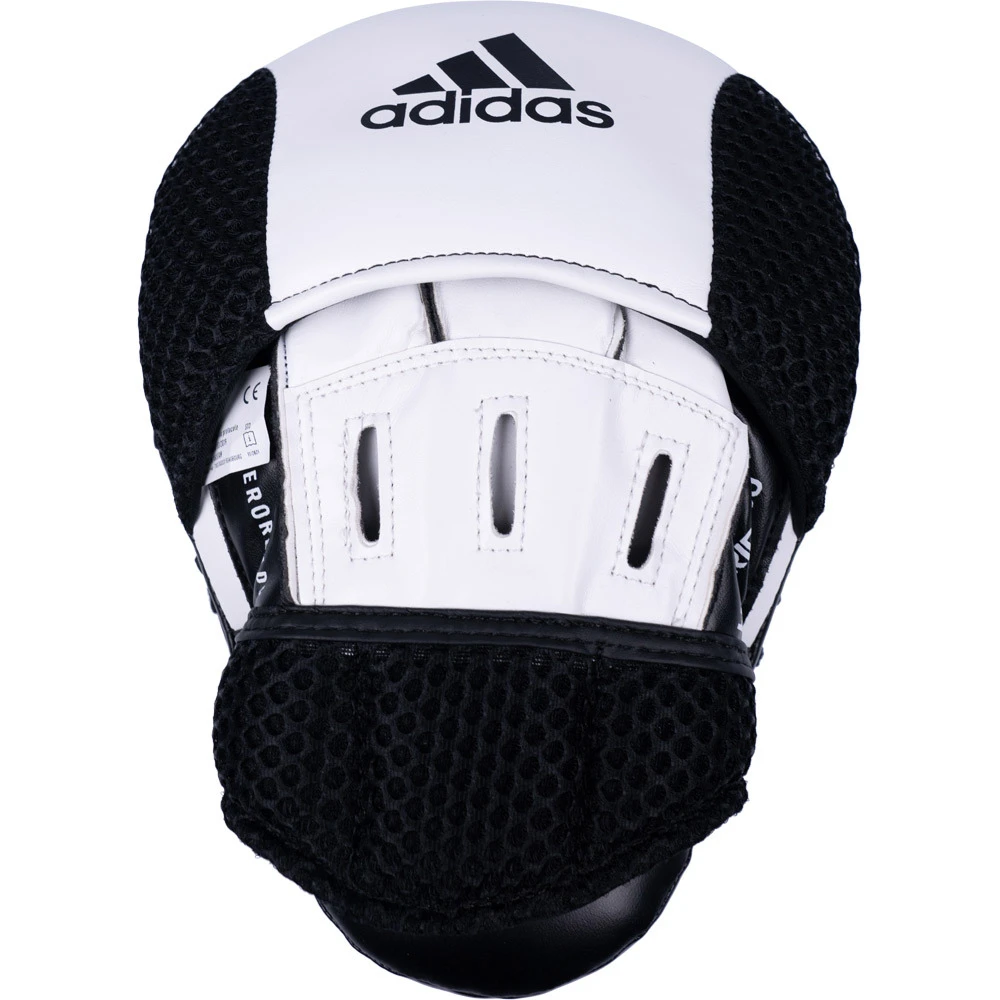 Adidas Hybrid 150 White/Black Focus Mitts 7 Adidas Hybrid 150 White/Black Focus Mitts - Image 5