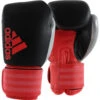 Adidas Hybrid 200 Black/Red Womens Boxing Gloves -Boxing Gear Shop ADIHDF200 BR c