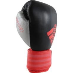 Adidas Hybrid 200 Black/Red Womens Boxing Gloves -Boxing Gear Shop ADIHDF200 BR c 5