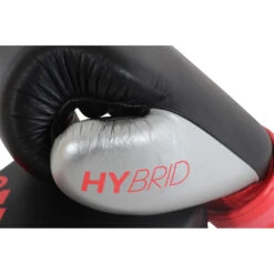 Adidas Hybrid 200 Black/Red Womens Boxing Gloves -Boxing Gear Shop ADIHDF200 BR c 9