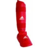 Adidas WKF Red Leg Instep Protector -Boxing Gear Shop ADIKLIR c