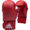 Adidas WKF Approved Red Karate Mitts -Boxing Gear Shop ADIKTWKRS NT c