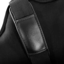 Adidas Super Black/White Body Protector -Boxing Gear Shop ADISBP01 BW 4