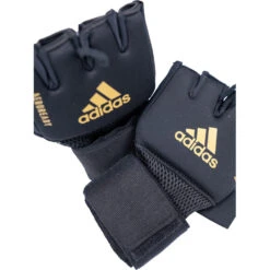 Adidas Black/Gold Gel Quick Wraps -Boxing Gear Shop ADISBP012 BG c 4