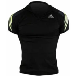 Adidas Black Signature Tee Hoodie