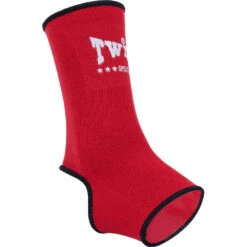 Twins Red Ankle Support Guards 10 Twins Red Ankle Support Guards -Boxing Gear Shop AG1 RED c 3