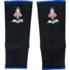 Arwut Fight Gear Black/Blue Premium Ankle Guards 2 Arwut Fight Gear Black/Blue Premium Ankle Guards -Boxing Gear Shop AG2 BLU