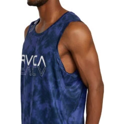 RVCA Sports Vent Purps Tie Dye Singlet -Boxing Gear Shop AVYKT00246 PRY6 c 3