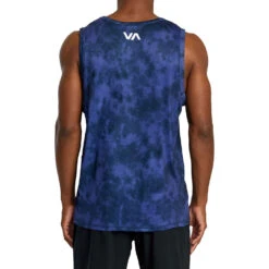 RVCA Sports Vent Purps Tie Dye Singlet -Boxing Gear Shop AVYKT00246 PRY6 c 4