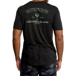 RVCA Branding Black Tee -Boxing Gear Shop AVYZT00654 BLK c 2