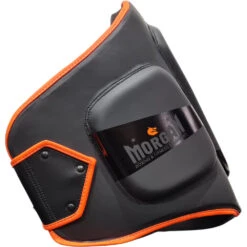 Morgan Sports Alpha Black/Orange Belly Pad -Boxing Gear Shop BA ALPHA 2