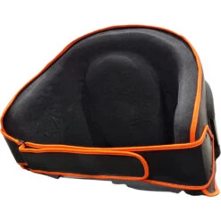 Morgan Sports Alpha Black/Orange Belly Pad -Boxing Gear Shop BA ALPHA 3