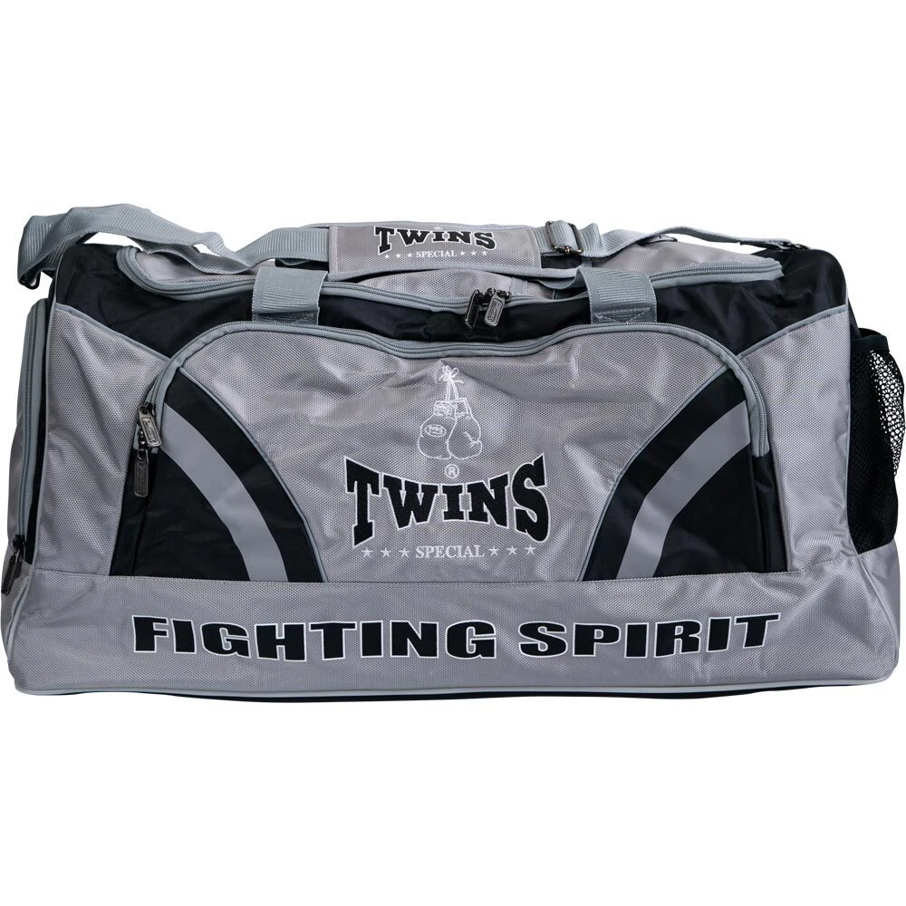 Twins Grey Gym Bag 6 Twins Grey Gym Bag - Image 4