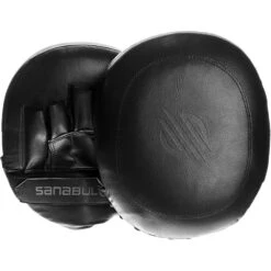 Sanabul Battle Forged Black Punch Mitts