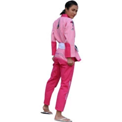 Fluory Mermaid Womens Pink Jiu Jitsu Gi 11 Fluory Mermaid Womens Pink Jiu Jitsu Gi -Boxing Gear Shop BJJF22 c 2
