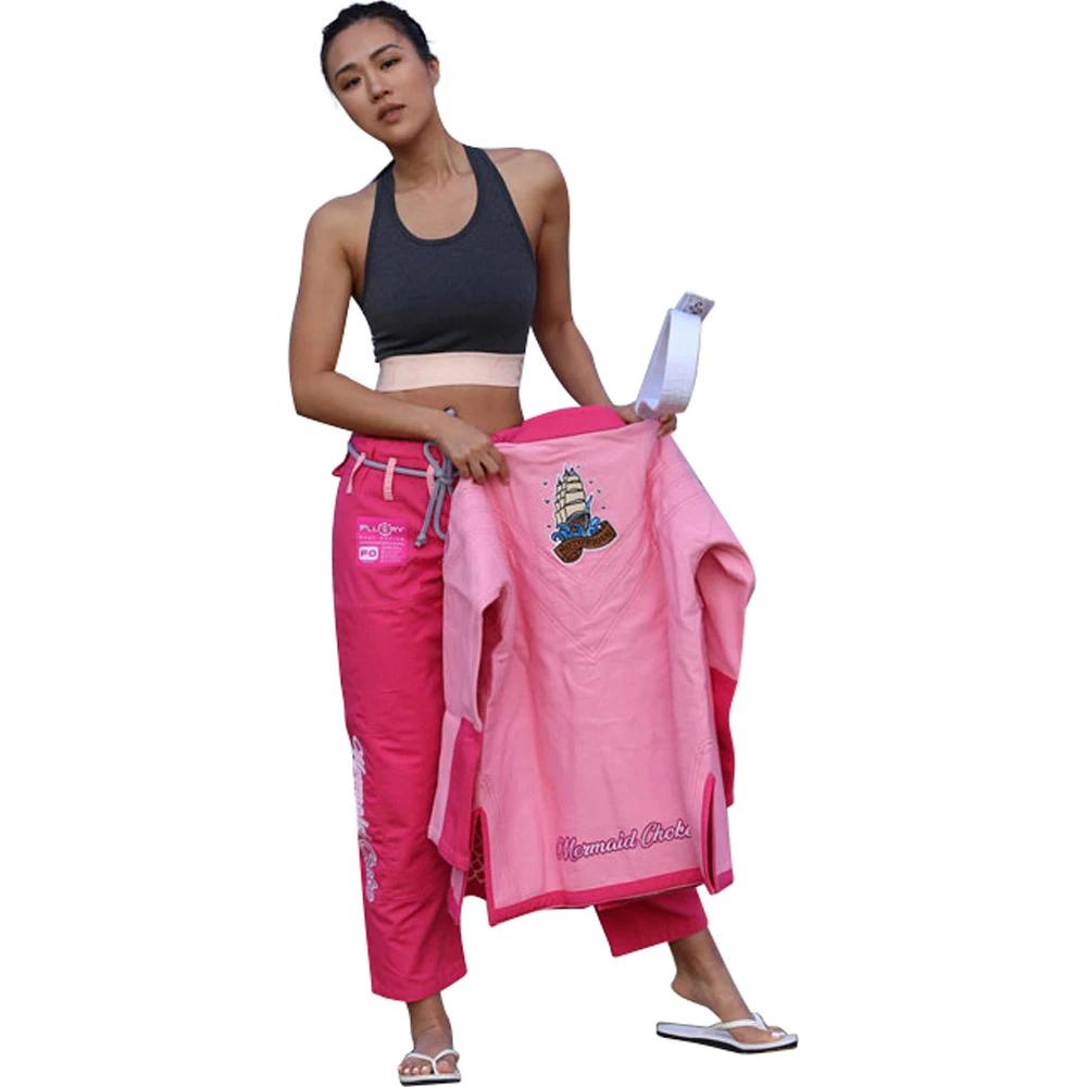 Fluory Mermaid Womens Pink Jiu Jitsu Gi 3 Fluory Mermaid Womens Pink Jiu Jitsu Gi