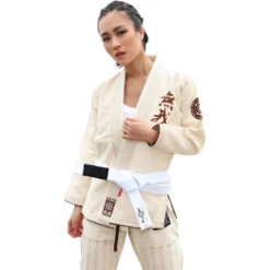 Fluory No Soul Cream Womens Jiu Jitsu Gi -Boxing Gear Shop BJJF25W c 7