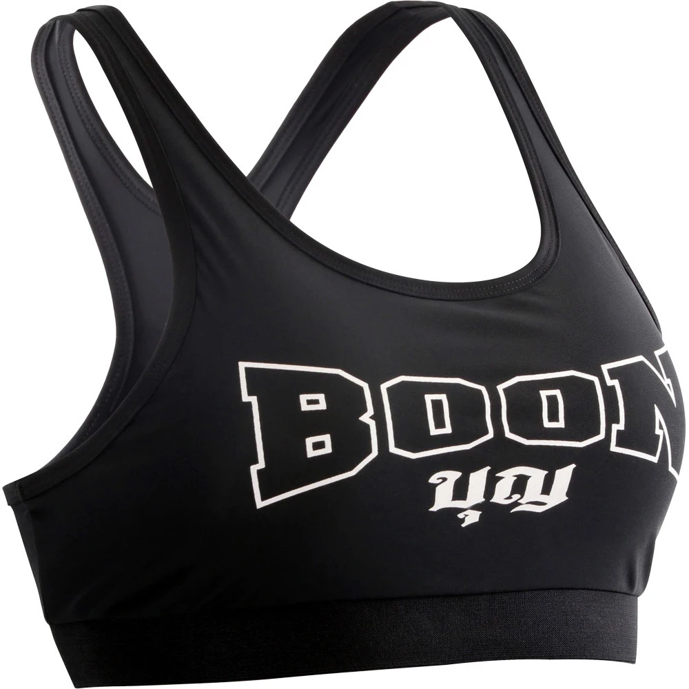 Boon Logo Black Sports Bra 5 Boon Logo Black Sports Bra - Image 3