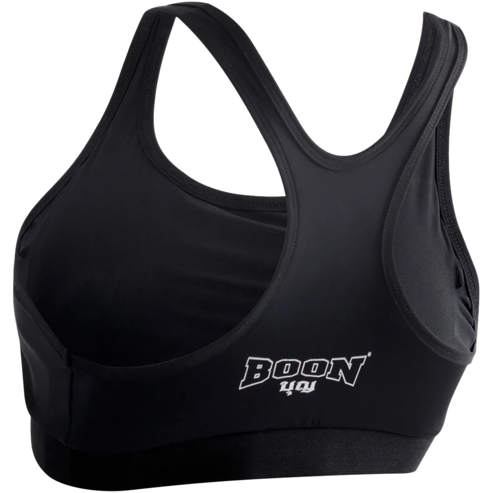 Boon Logo Black Sports Bra 7 Boon Logo Black Sports Bra - Image 5