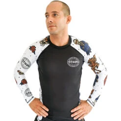 Braus Chill &amp; Jiu Long Sleeve Rash Guard
