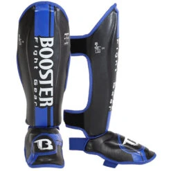 Booster BSG V3 Black/Blue Shin Guards