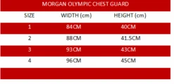 Morgan Sports Olympic Reversible Chest Guard -Boxing Gear Shop CG 1 c