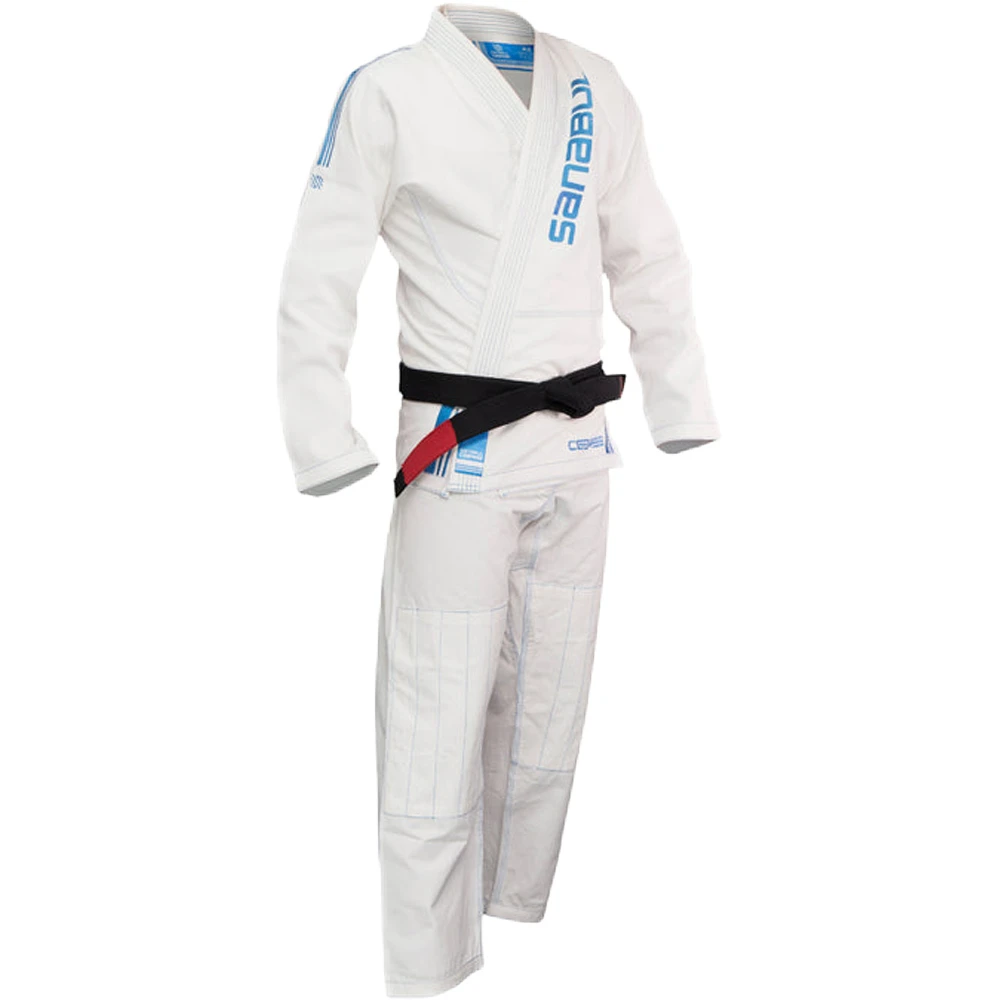 Sanabul Core White/Blue Jiu Jitsu Gi 3 Sanabul Core White/Blue Jiu Jitsu Gi