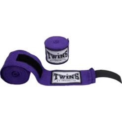 Twins 5m Purple Hand Wraps -Boxing Gear Shop CH1 PUR 2