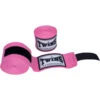 Twins Elastic Pink Hand Wraps 2 Twins Elastic Pink Hand Wraps -Boxing Gear Shop CH5 PNK