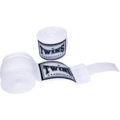 Twins Elastic White Hand Wraps