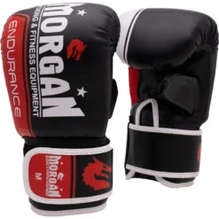 Boxing Gear Shop 4 Morgan Endurance Red Pro Bag Gloves