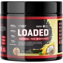 CMBT Nutrition Loaded Pina Colada 260g Elite Pre-Workout