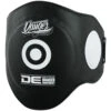 Danger Black Micro Fibre Belly Pad -Boxing Gear Shop DEBLP 001 B MF