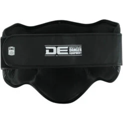 Danger Black Micro Fibre Belly Pad -Boxing Gear Shop DEBLP 001 B MF 2